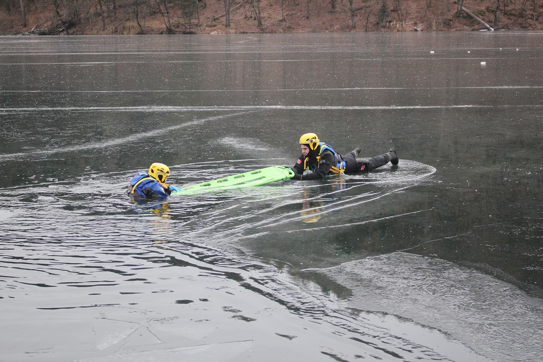 Eisrettungstraining